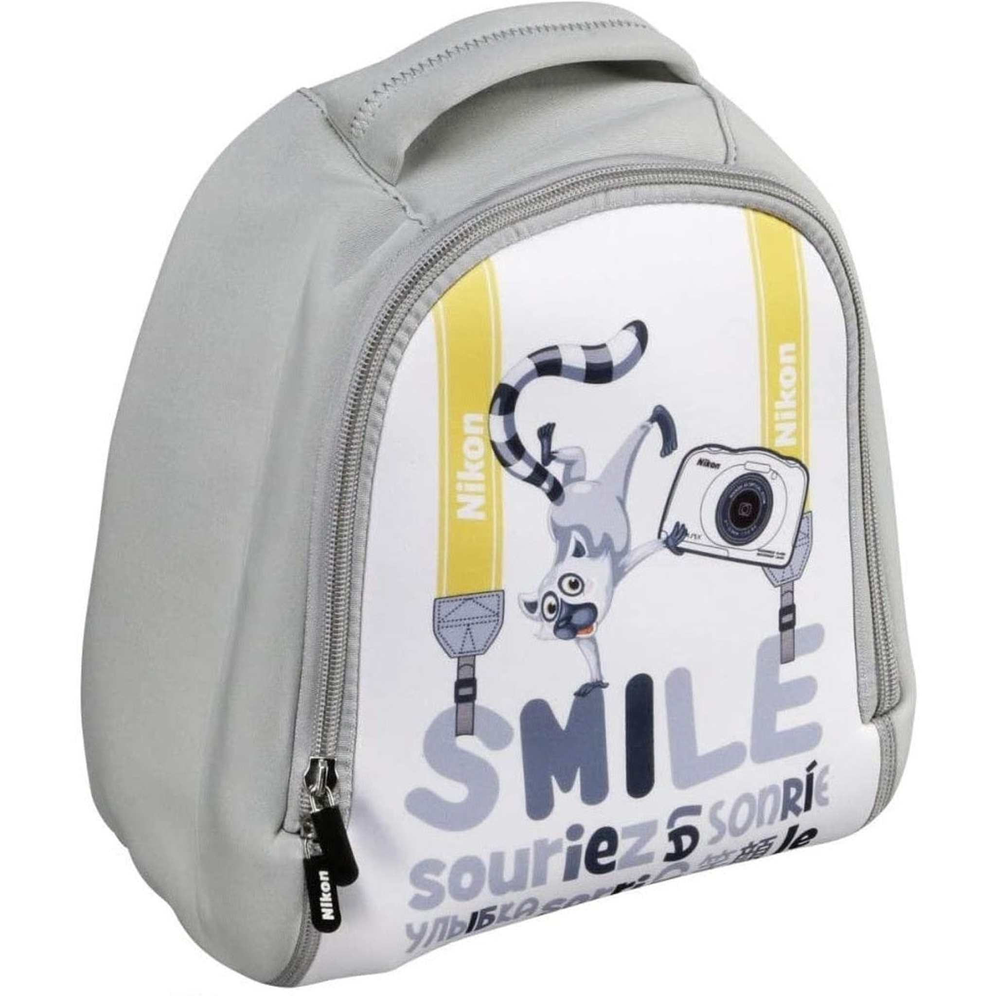 Nikon VAECSS63 Kinder Smile Camera Backpack Bags, White