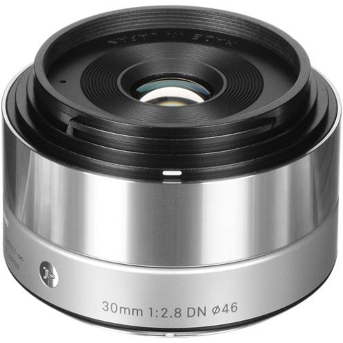 Sigma Art 30mm F2.8 DN Silver Lens For Micro Four Thirds Mount