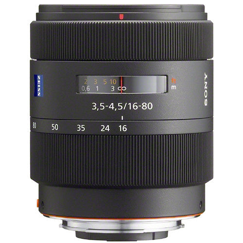 Sony SAL1680Z A Mount - APS-C Sonnar T DT 16-80mm F3.5-4.5 Zeiss Zoom Lens