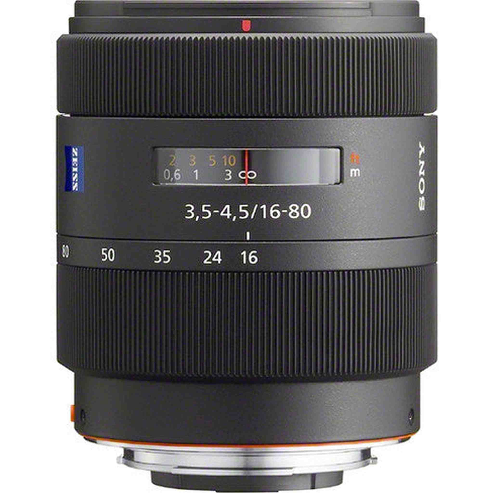 Sony SAL1680Z A Mount - APS-C Sonnar T DT 16-80mm F3.5-4.5 Zeiss Zoom Lens