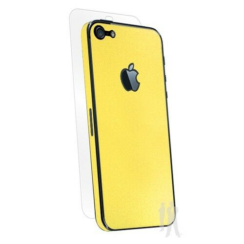 BodyGuardz BZ-ARYI5-0912 Ultra-Thin Armor Skin for iPhone 5 (Lemon Zest)