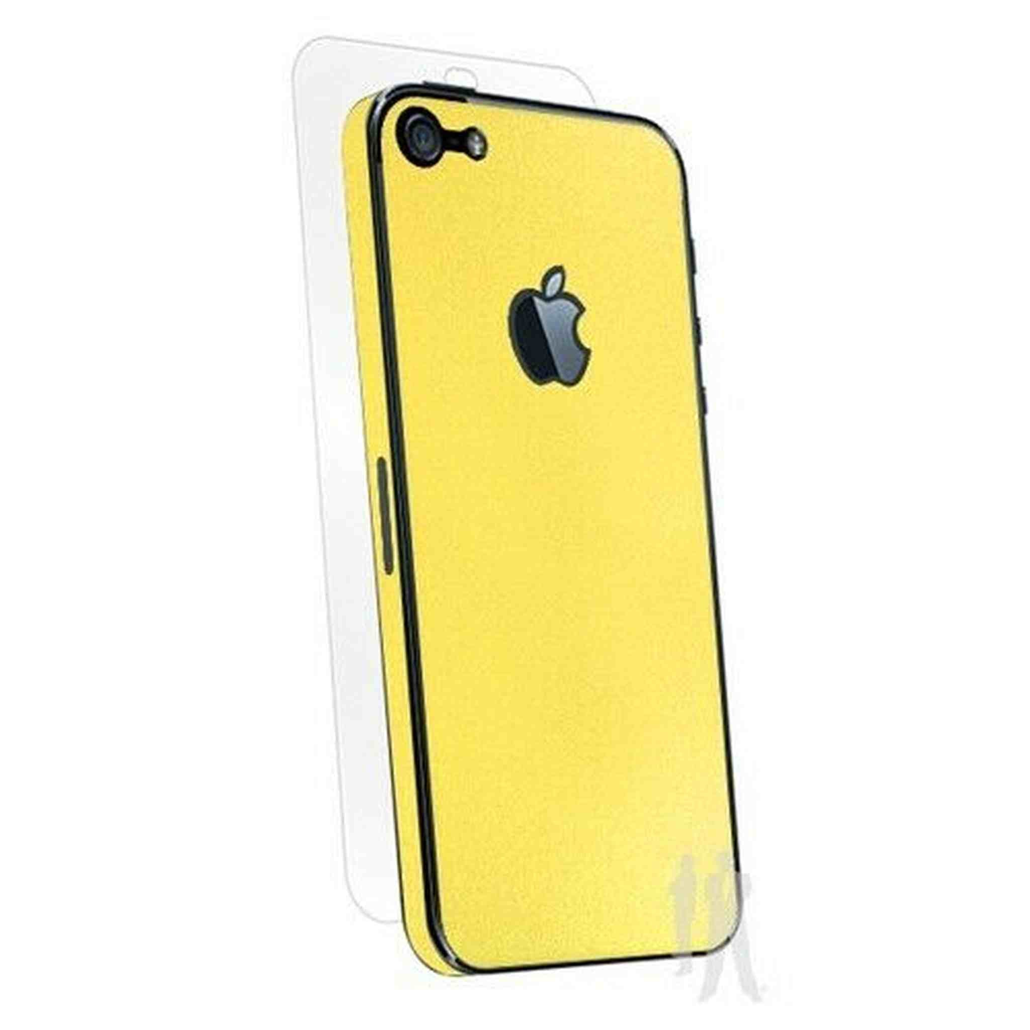 BodyGuardz BZ-ARYI5-0912 Ultra-Thin Armor Skin for iPhone 5 Lemon Zest BodyGuardz