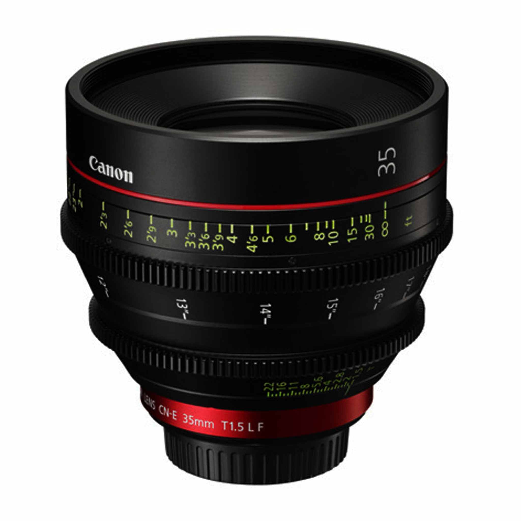 Canon CN-E 35mm T1.5 L F Cinema Prime Lens (EF Mount)