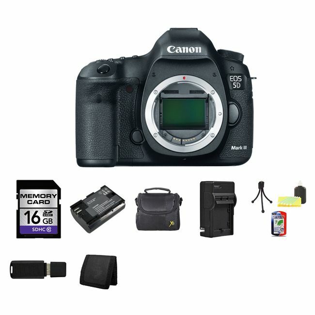 Canon EOS 5D Mark III Digital SLR Camera 16GB Package
