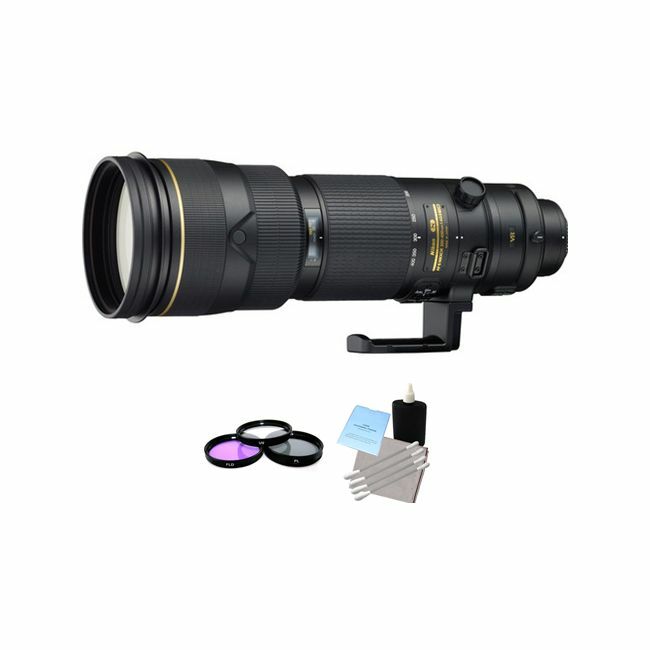 Nikon Nikkor 200-400mm F/4.0 AF-S II ED VR Lens + UV Kit & Cleaning Kit