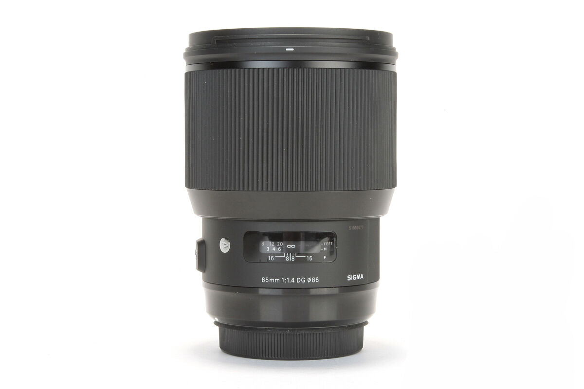 Sigma 85mm f/1.4 DG HSM Art Lens for Nikon F + 86mm UV Filter Bundle