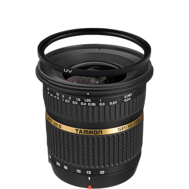 Tamron SP AF 10-24mm f / 3.5-4.5 DI II Zoom Lens For Sony w/77mm UV Filter Bundle
