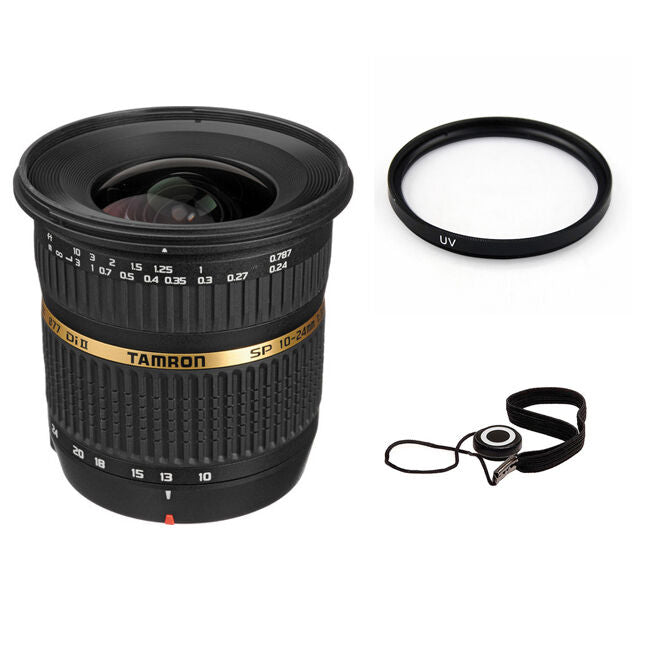 Tamron SP AF 10-24mm f / 3.5-4.5 DI II Zoom Lens For Sony Bundle