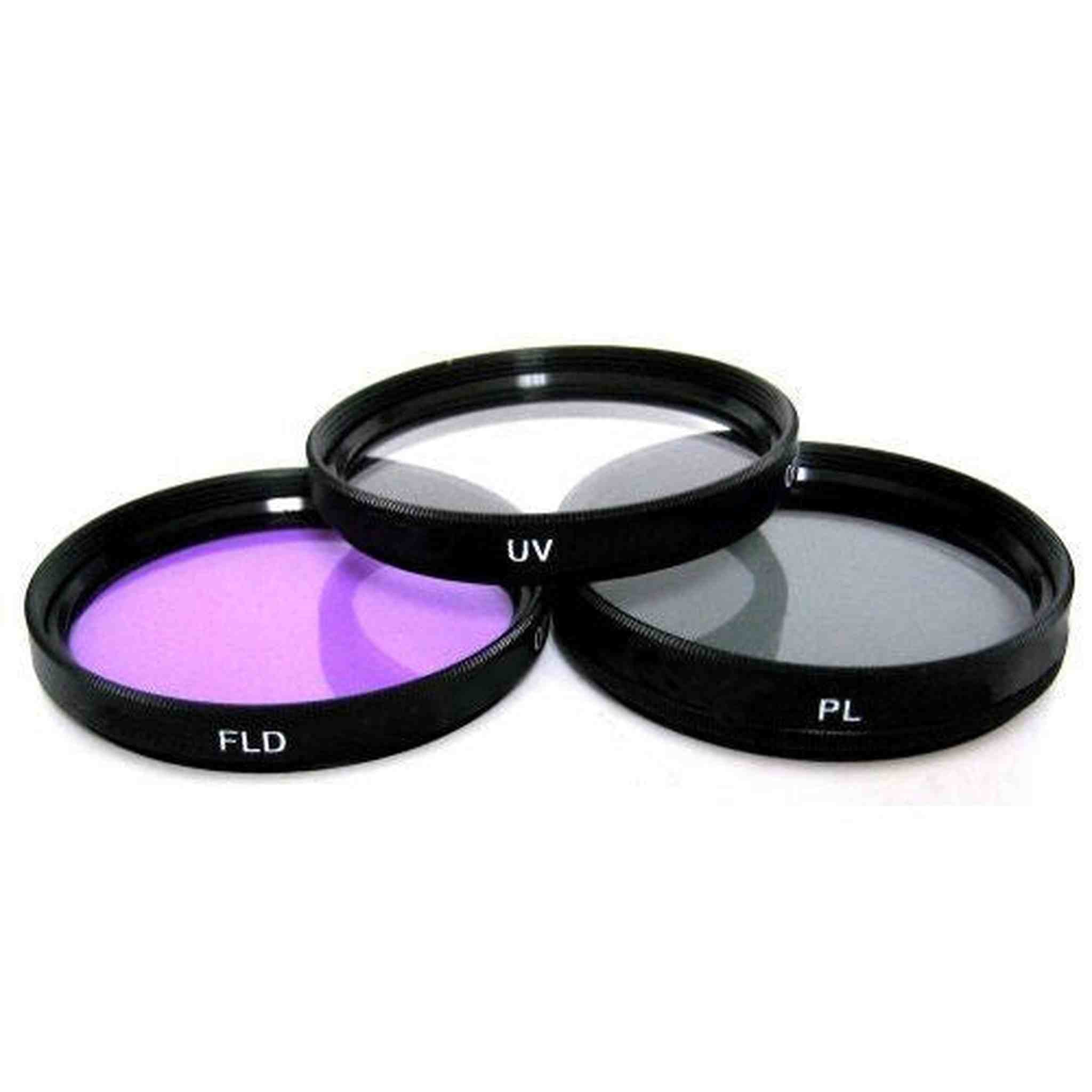 82mm 3 Piece Filter Kit Includes: UV, Fluorescent, Polarizer Unbranded/Generic