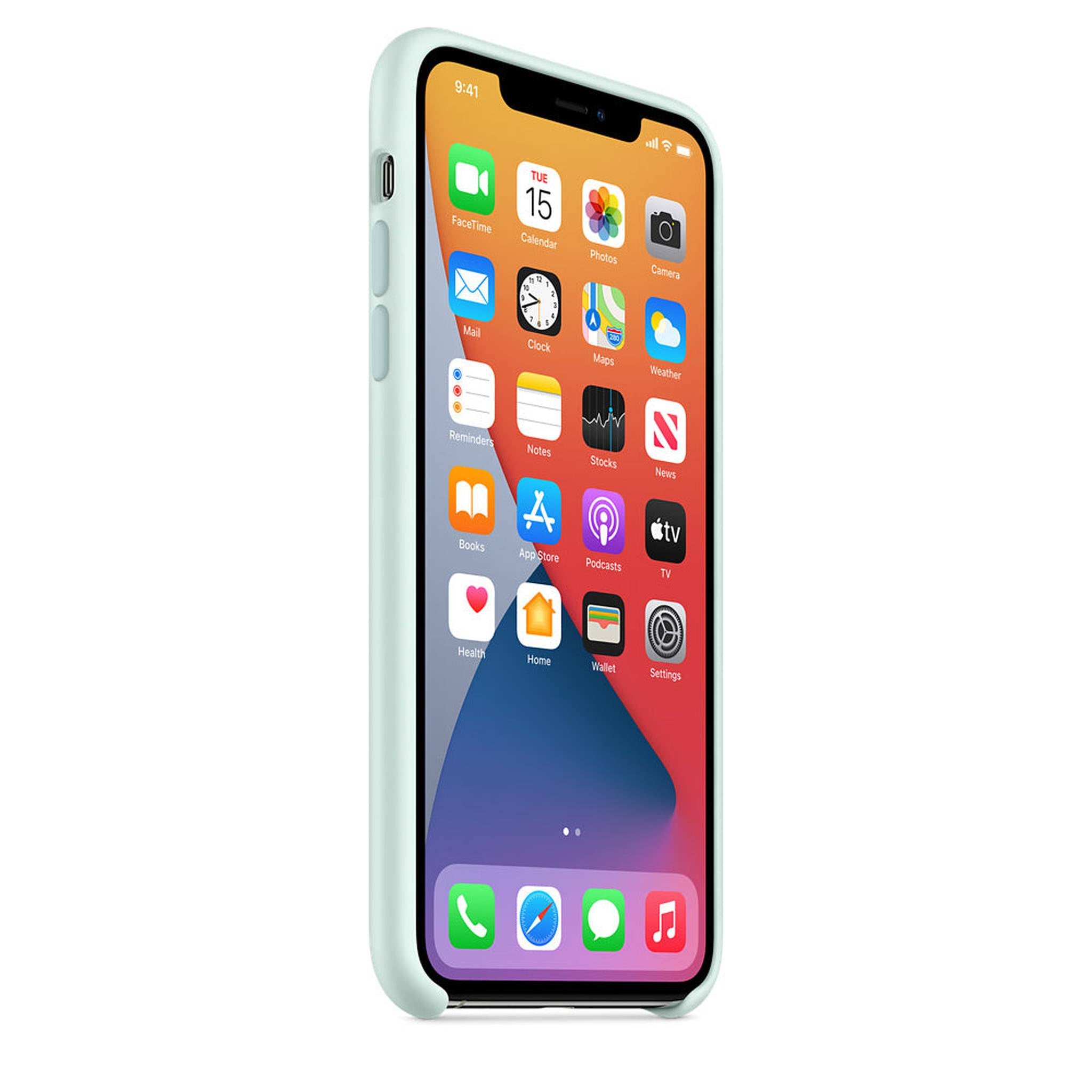 Apple iPhone 11 Pro Max Silicone Case - Seafoam Apple