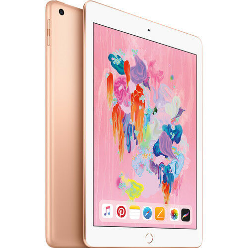 Apple iPad 6th Gen. 32GB, Wi-Fi + Cellular 9.7in - Gold Bundle