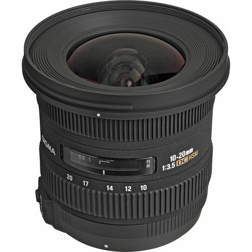 Sigma 10-20mm F3.5 EX DC HSM Super Wide Angle Zoom Lens - 0.15x