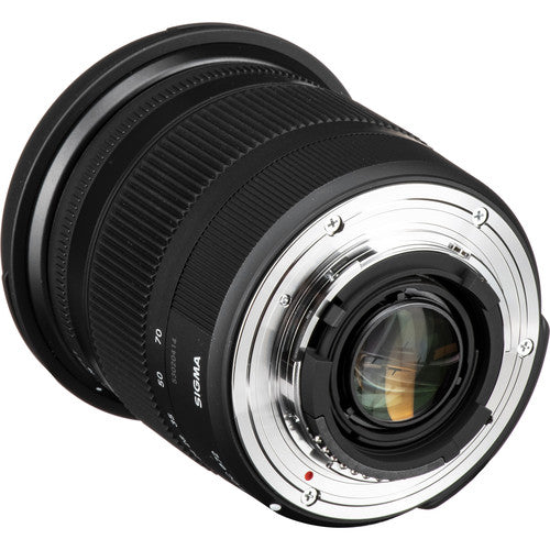 Sigma 17-70mm f/2.8-4 DC Macro OS HSM Contemporary Lens for Nikon F with 57